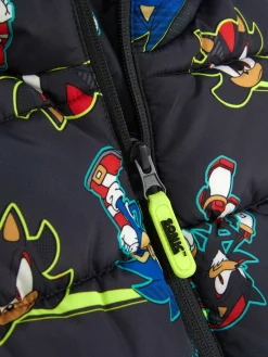 Niños Primark Abrigos Y Chaquetas|Chaleco Acolchado De Sonic, El Erizo Y Shadow