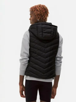 Mujer Primark Abrigos Y Chaquetas|Chaleco Con Capucha