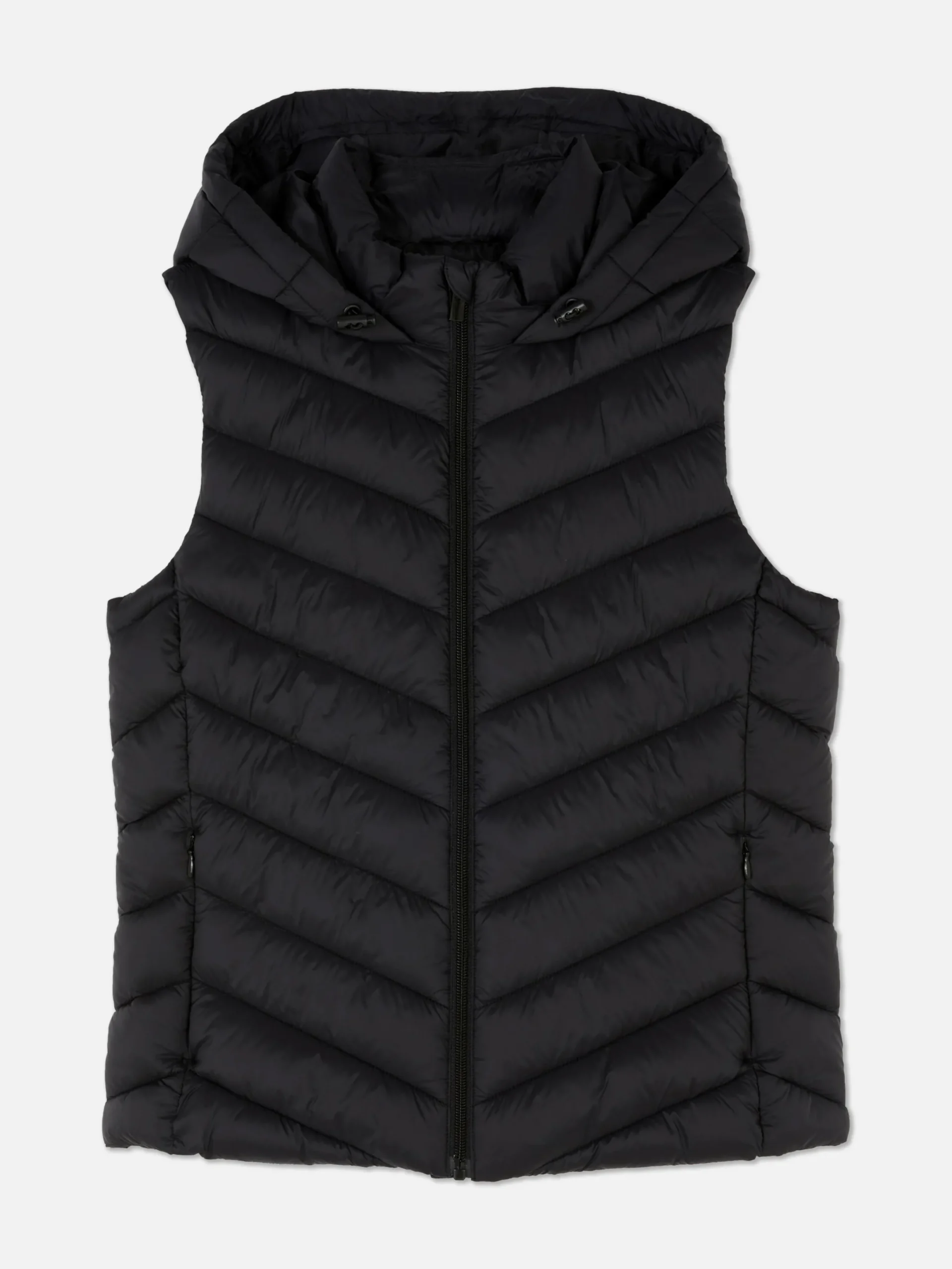 Mujer Primark Abrigos Y Chaquetas|Chaleco Con Capucha