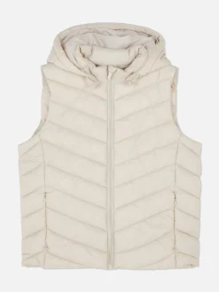 Mujer Primark Abrigos Y Chaquetas|Chaleco Con Capucha