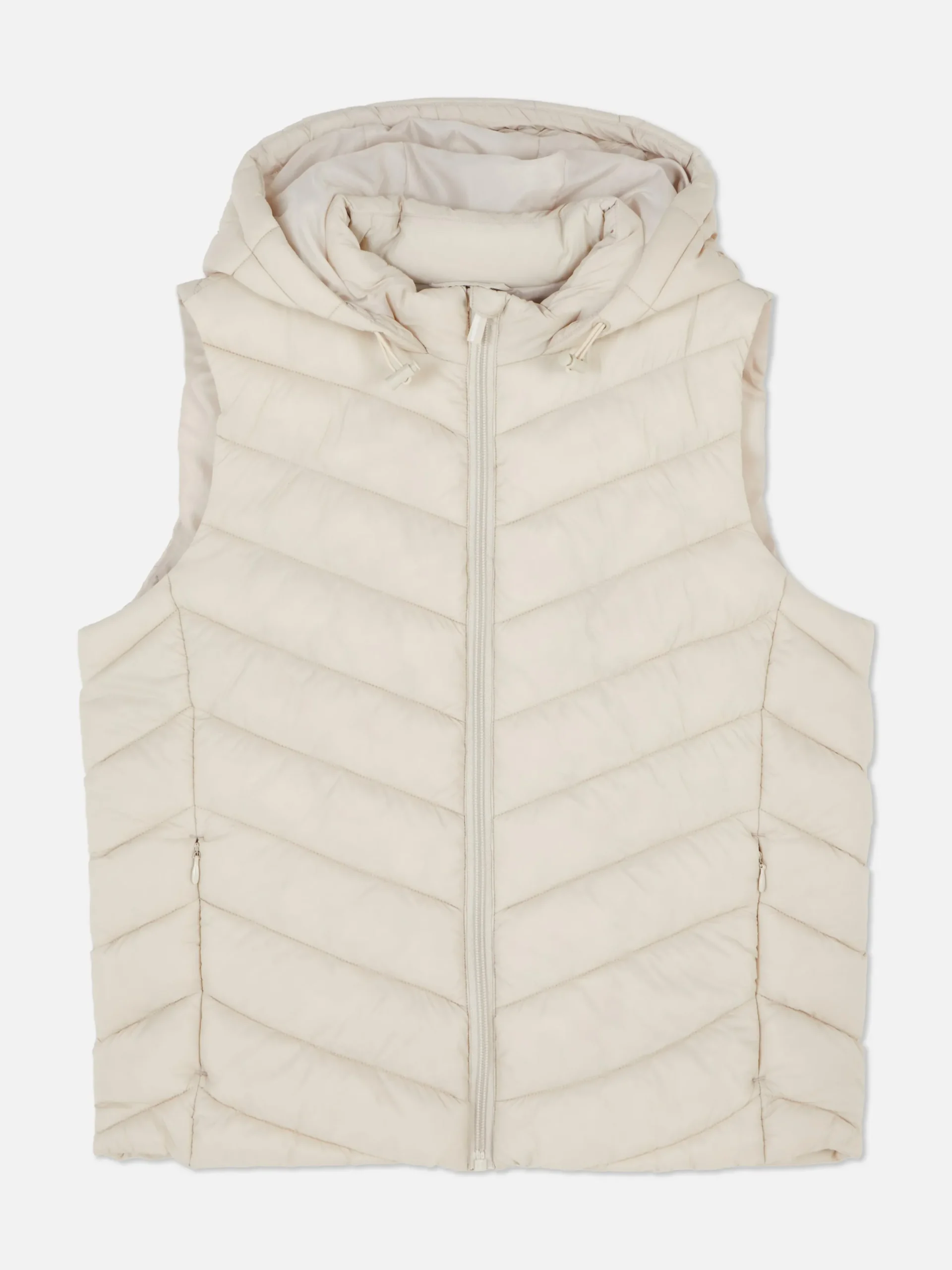 Mujer Primark Abrigos Y Chaquetas|Chaleco Con Capucha