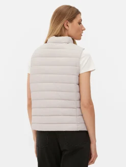 Mujer Primark Abrigos Y Chaquetas|Chaleco Con Cuello Chimenea