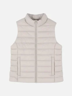 Mujer Primark Abrigos Y Chaquetas|Chaleco Con Cuello Chimenea