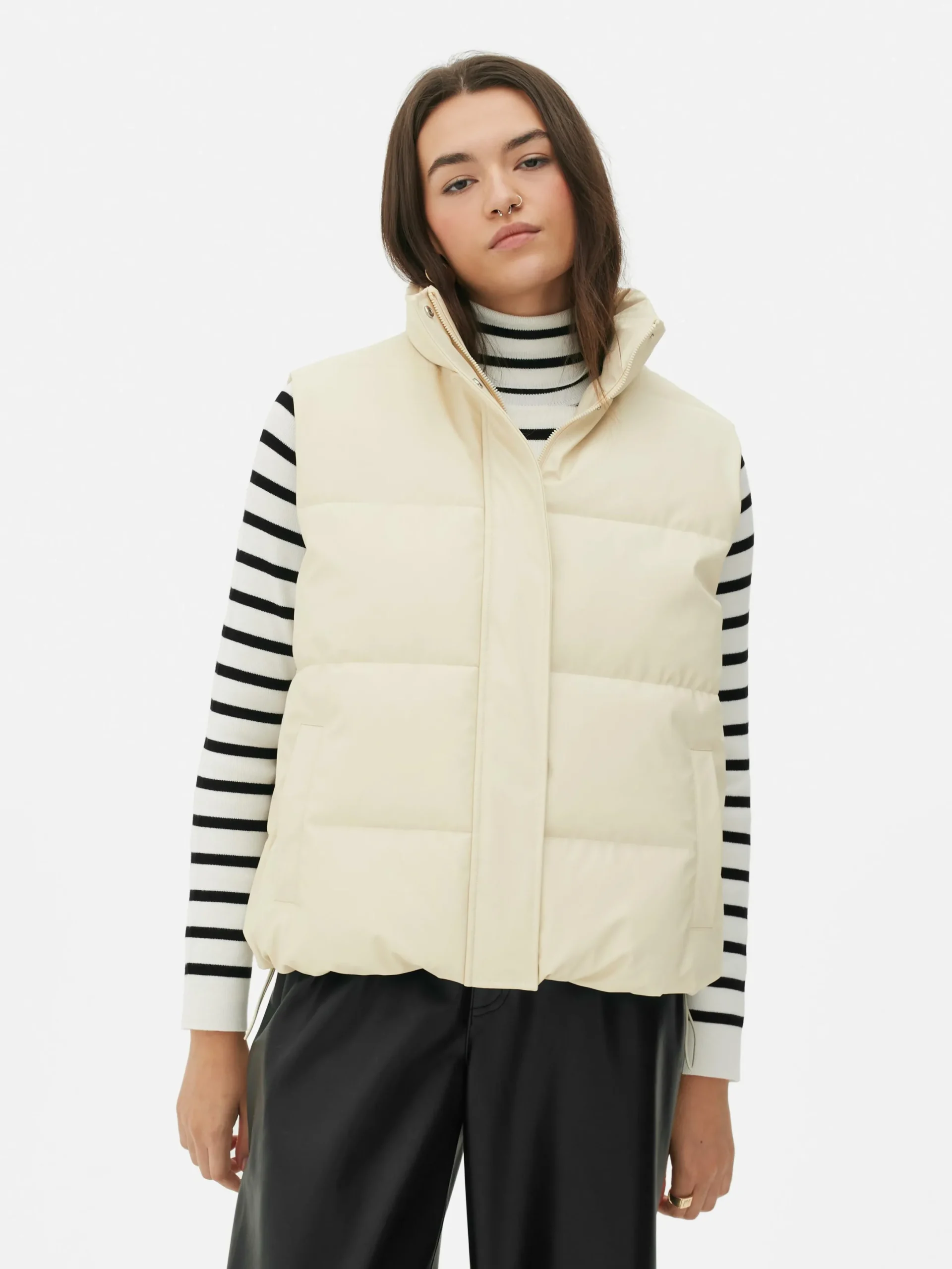 Mujer Primark Abrigos Y Chaquetas|Chaleco Con Relleno