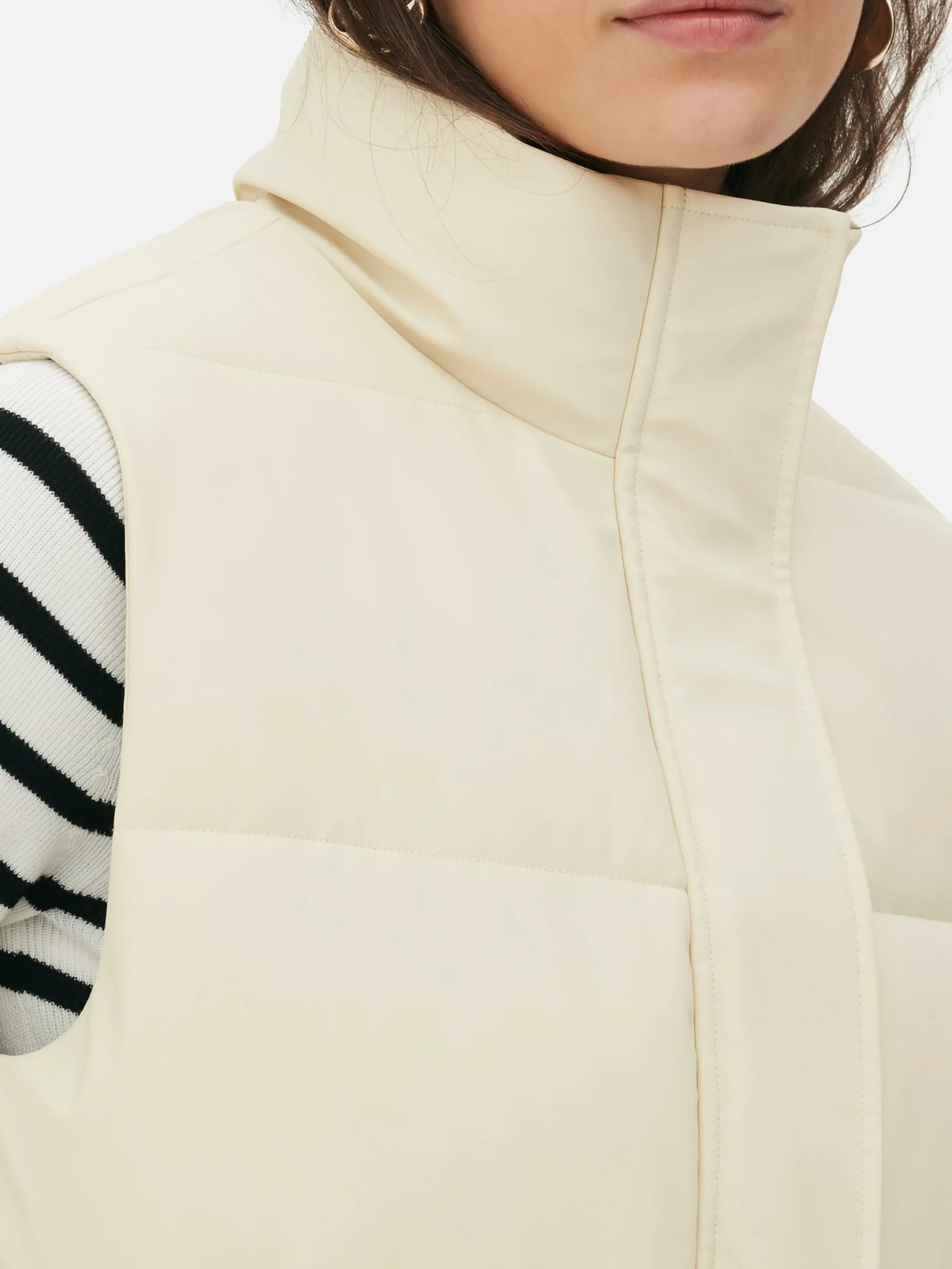 Mujer Primark Abrigos Y Chaquetas|Chaleco Con Relleno