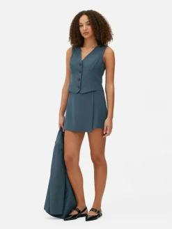 Mujer Primark Blazers|Chaleco De Vestir Con Botones