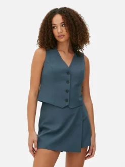 Mujer Primark Blazers|Chaleco De Vestir Con Botones