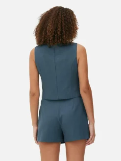 Mujer Primark Blazers|Chaleco De Vestir Con Botones