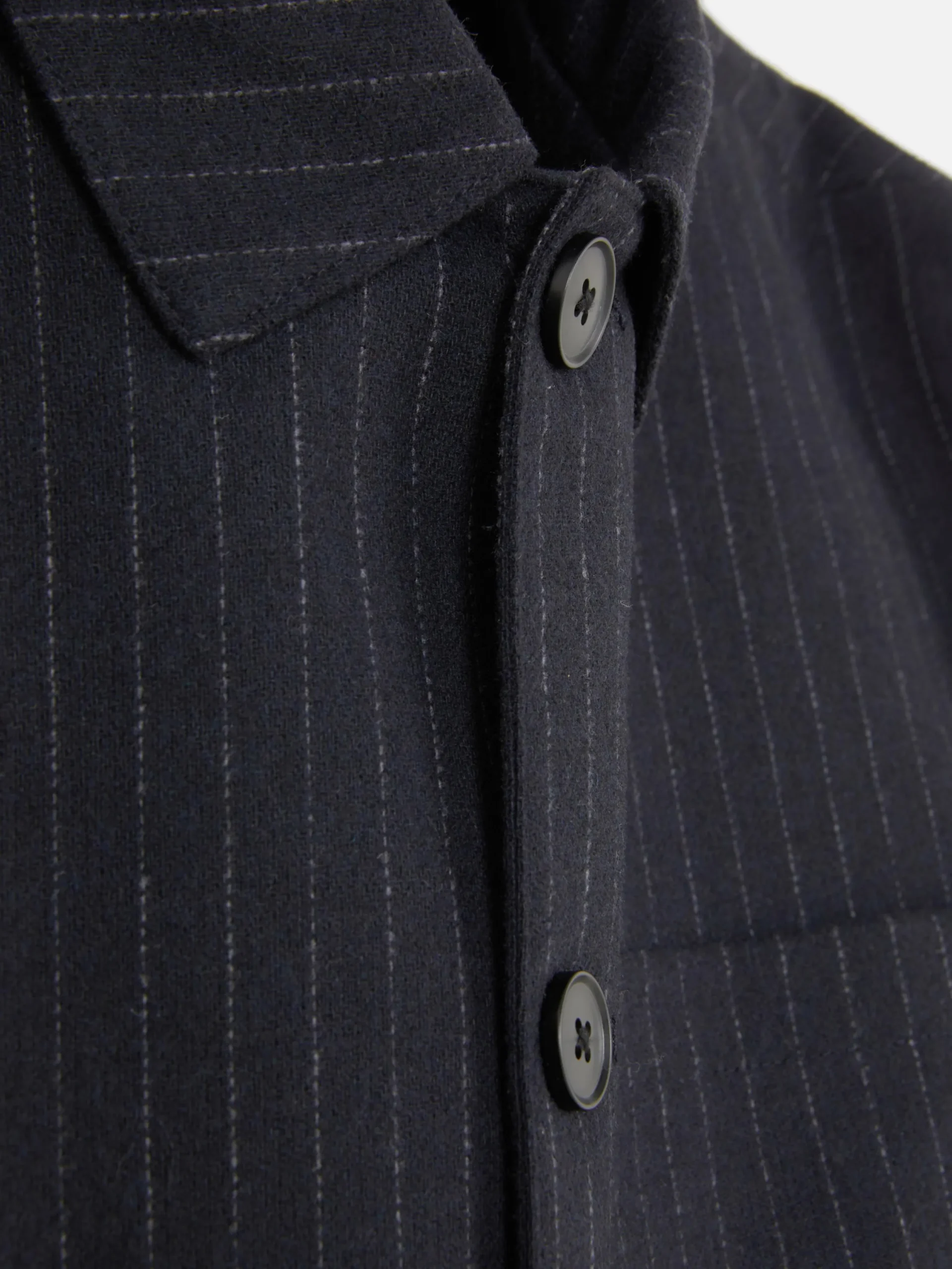 Hombre Primark Abrigos Y Chaquetas|Chaqueta A Rayas Con Botones De Kem