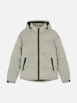 Hombre Primark Abrigos Y Chaquetas|Chaqueta Acolchada A Cuadros