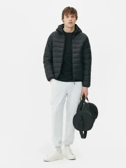 Hombre Primark Abrigos Y Chaquetas|Chaqueta Acolchada Con Capucha Básica