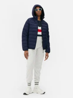 Hombre Primark Abrigos Y Chaquetas|Chaqueta Acolchada Con Capucha Básica