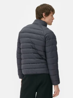 Hombre Primark Abrigos Y Chaquetas|Chaqueta Acolchada De Cuello Chimenea Essential