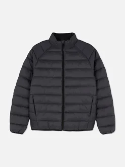 Hombre Primark Abrigos Y Chaquetas|Chaqueta Acolchada De Cuello Chimenea Essential