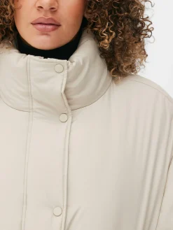 Mujer Primark Abrigos Y Chaquetas|Chaqueta Acolchada De Cuello Alto
