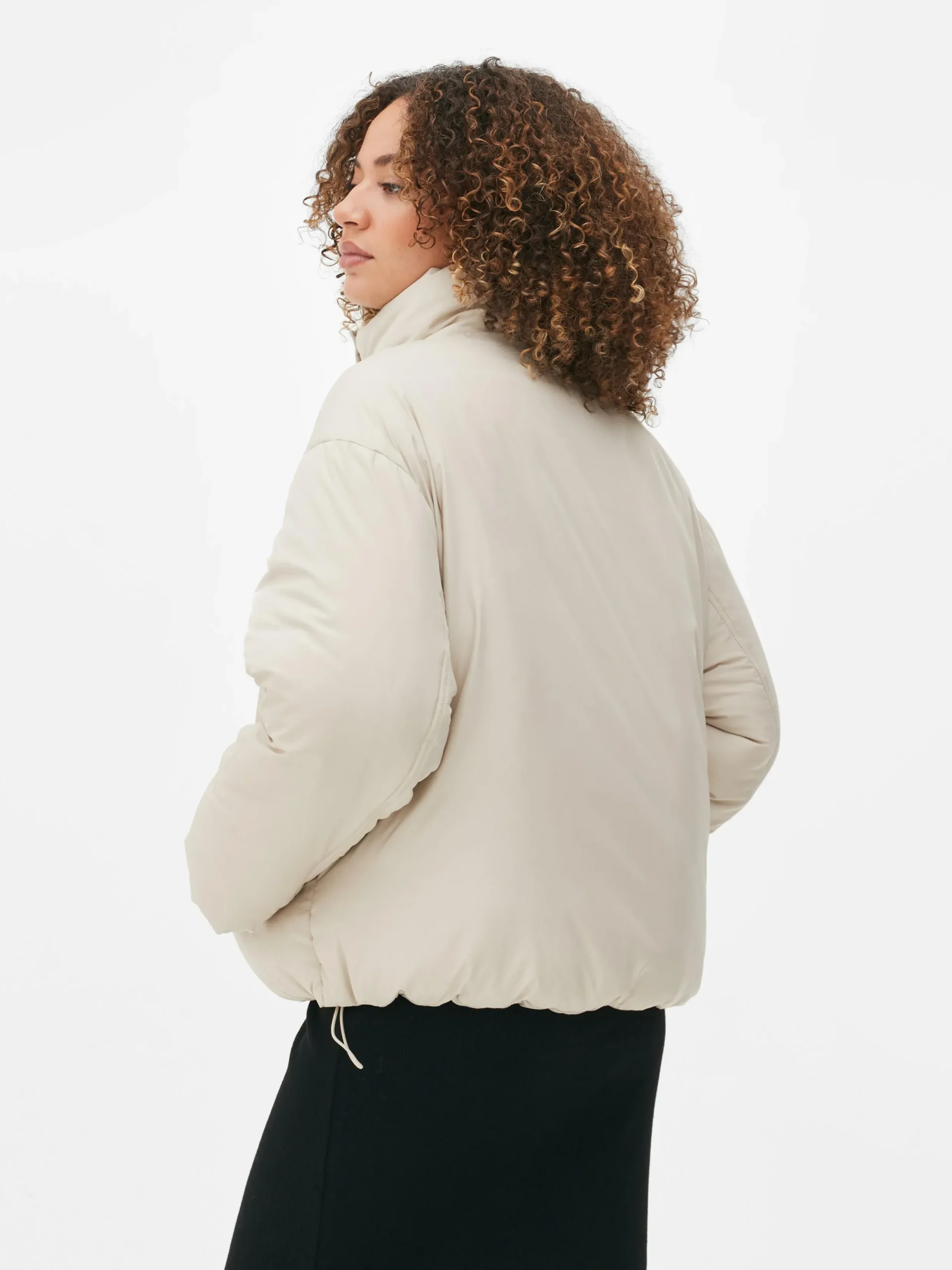 Mujer Primark Abrigos Y Chaquetas|Chaqueta Acolchada De Cuello Alto