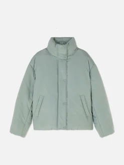 Mujer Primark Abrigos Y Chaquetas|Chaqueta Acolchada De Cuello Alto