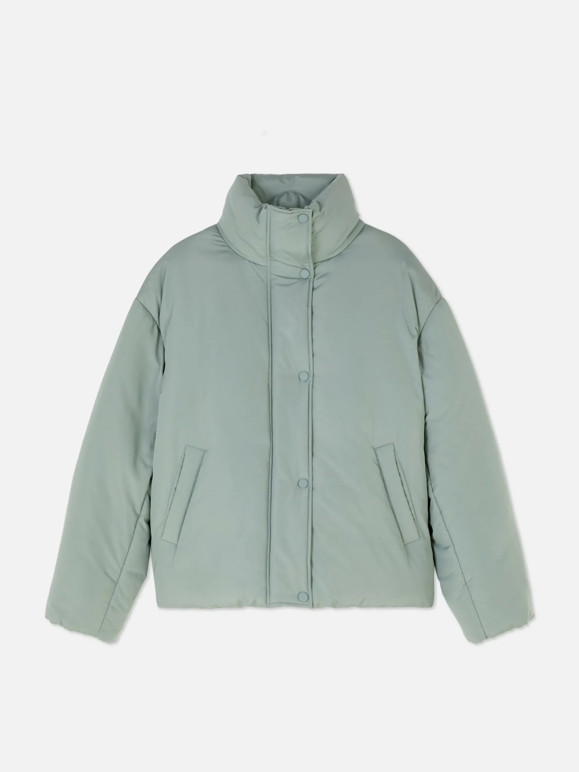 Mujer Primark Abrigos Y Chaquetas|Chaqueta Acolchada De Cuello Alto