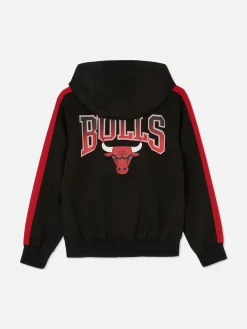 Niños Primark Sudaderas Con Y Sin Capucha|Chaqueta Con Capucha De Los Chicago Bulls De La NBA
