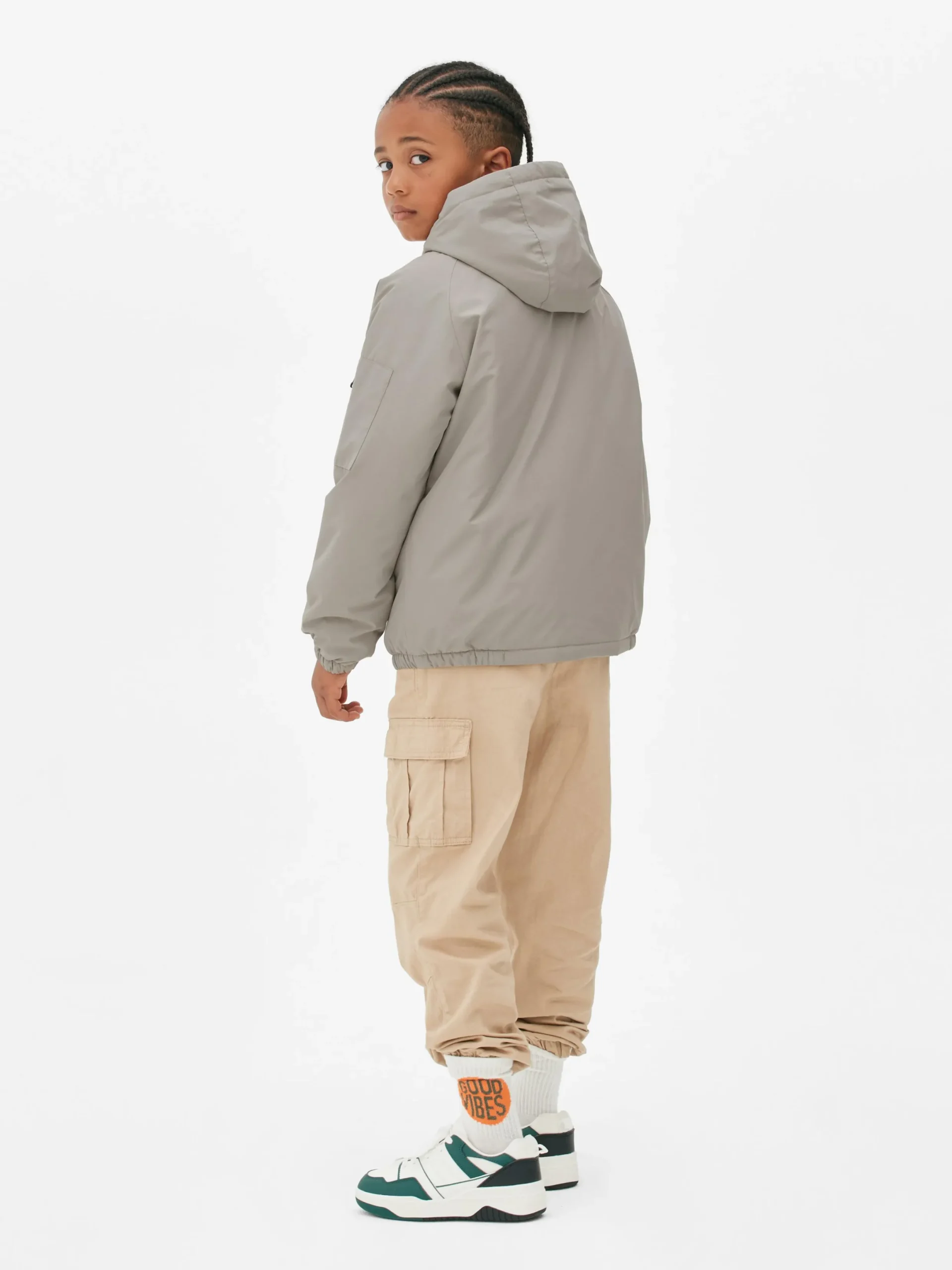 Niños Primark Abrigos Y Chaquetas|Chaqueta Cortavientos Con Media Cremallera