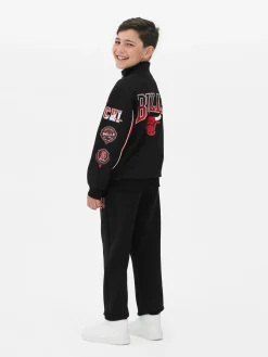 Niños Primark Sudaderas Con Y Sin Capucha|Chaqueta De Cuello Chimenea De Los Chicago Bulls