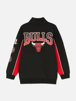 Niños Primark Sudaderas Con Y Sin Capucha|Chaqueta De Cuello Chimenea De Los Chicago Bulls