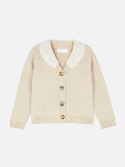 Niños Primark Jerseys Y Cárdigans|Chaqueta De Punto Con Cuello Bordado