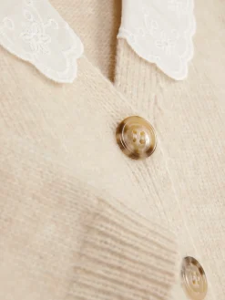 Niños Primark Jerseys Y Cárdigans|Chaqueta De Punto Con Cuello Bordado