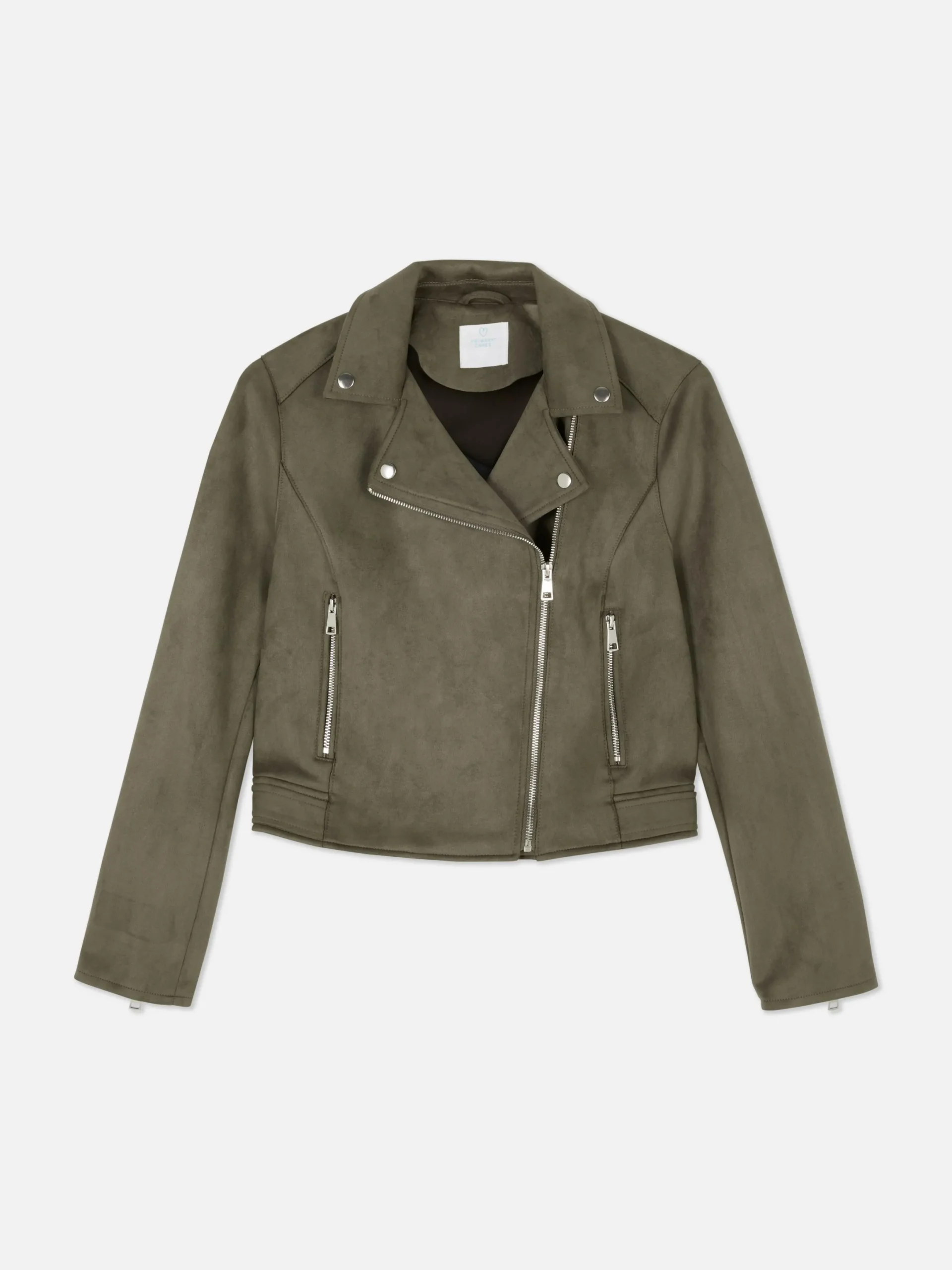 Mujer Primark Abrigos Y Chaquetas|Chaqueta Motera De Antelina