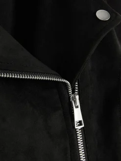 Mujer Primark Abrigos Y Chaquetas|Chaqueta Motera De Antelina