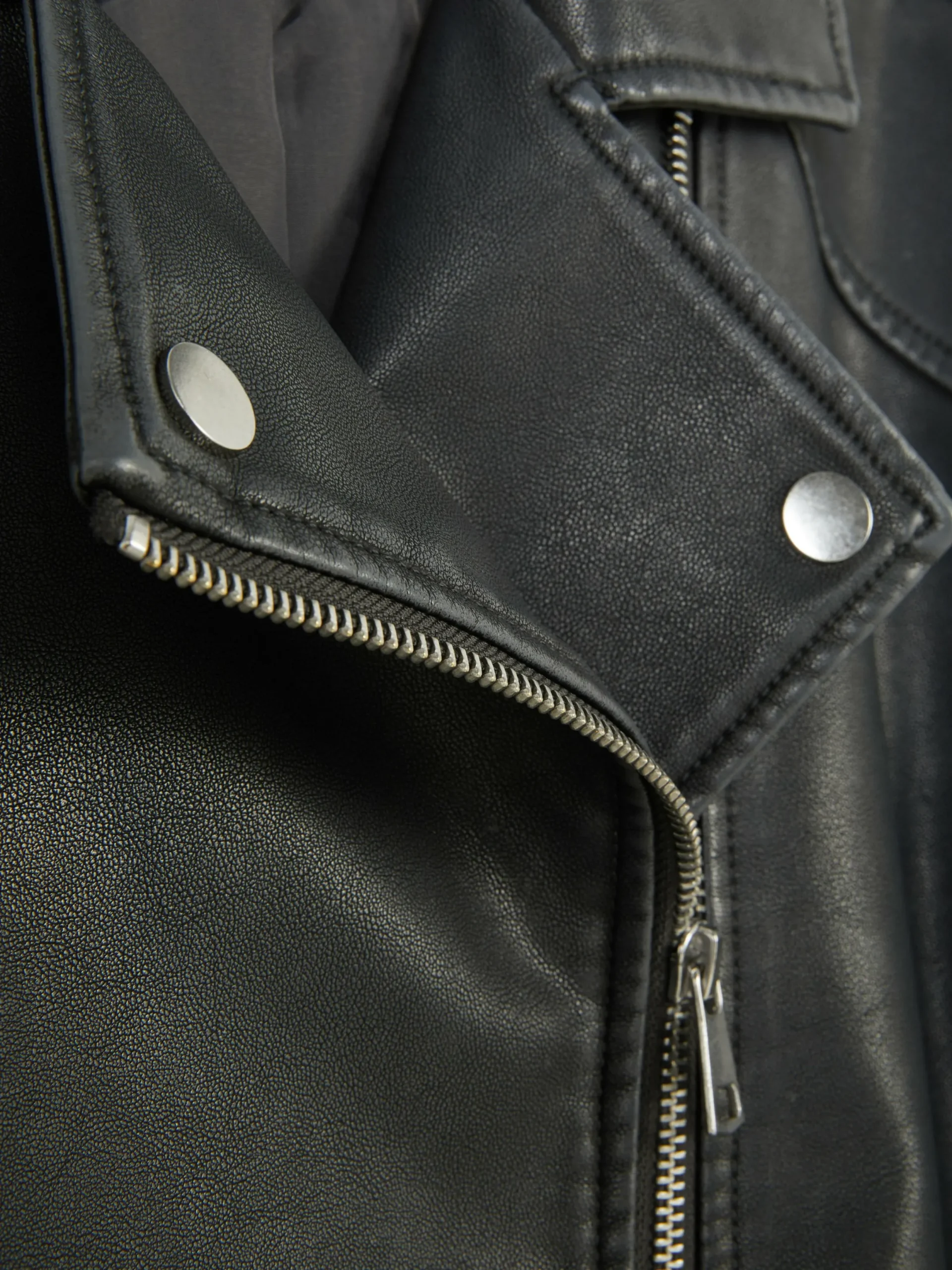 Mujer Primark Abrigos Y Chaquetas|Chaqueta Motera De Piel Sintética Efecto Desgastado