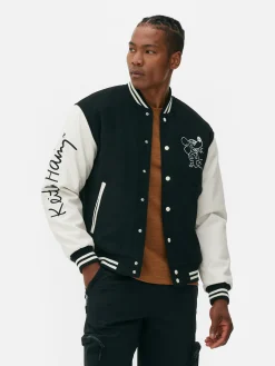 Hombre Primark Abrigos Y Chaquetas|Chaqueta Universitaria De Keith Haring Para Disney