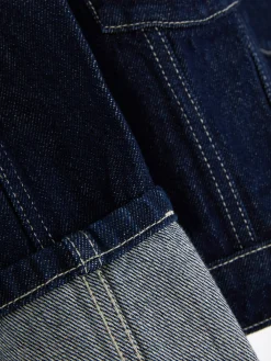 Mujer Primark Abrigos Y Chaquetas|Chaqueta Vaquera Con Paneles Y Puños Vueltos