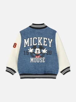 Niños Primark Abrigos Y Chaquetas|Chaqueta Vaquera Varsity De Mickey De Disney