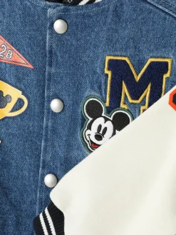 Niños Primark Abrigos Y Chaquetas|Chaqueta Vaquera Varsity De Mickey De Disney