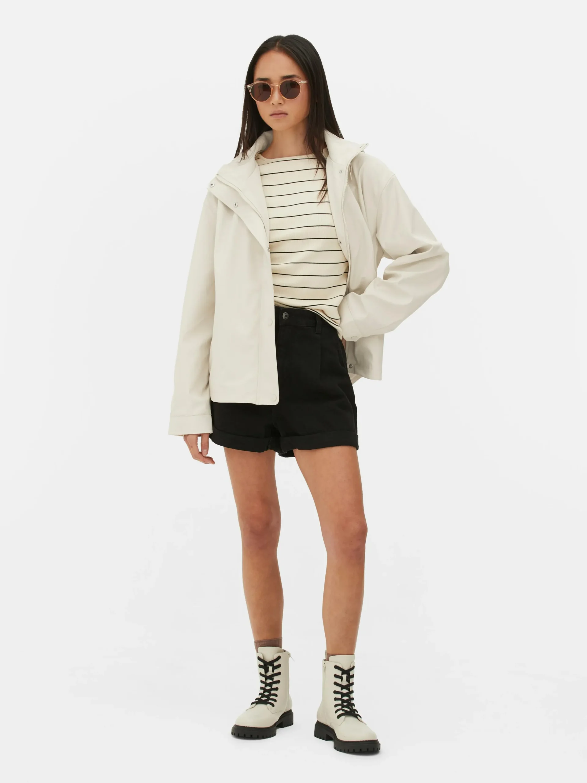 Mujer Primark Abrigos Y Chaquetas|Chubasquero Con Capucha