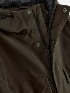 Hombre Primark Abrigos Y Chaquetas|Chubasquero Con Capucha Y Cremallera