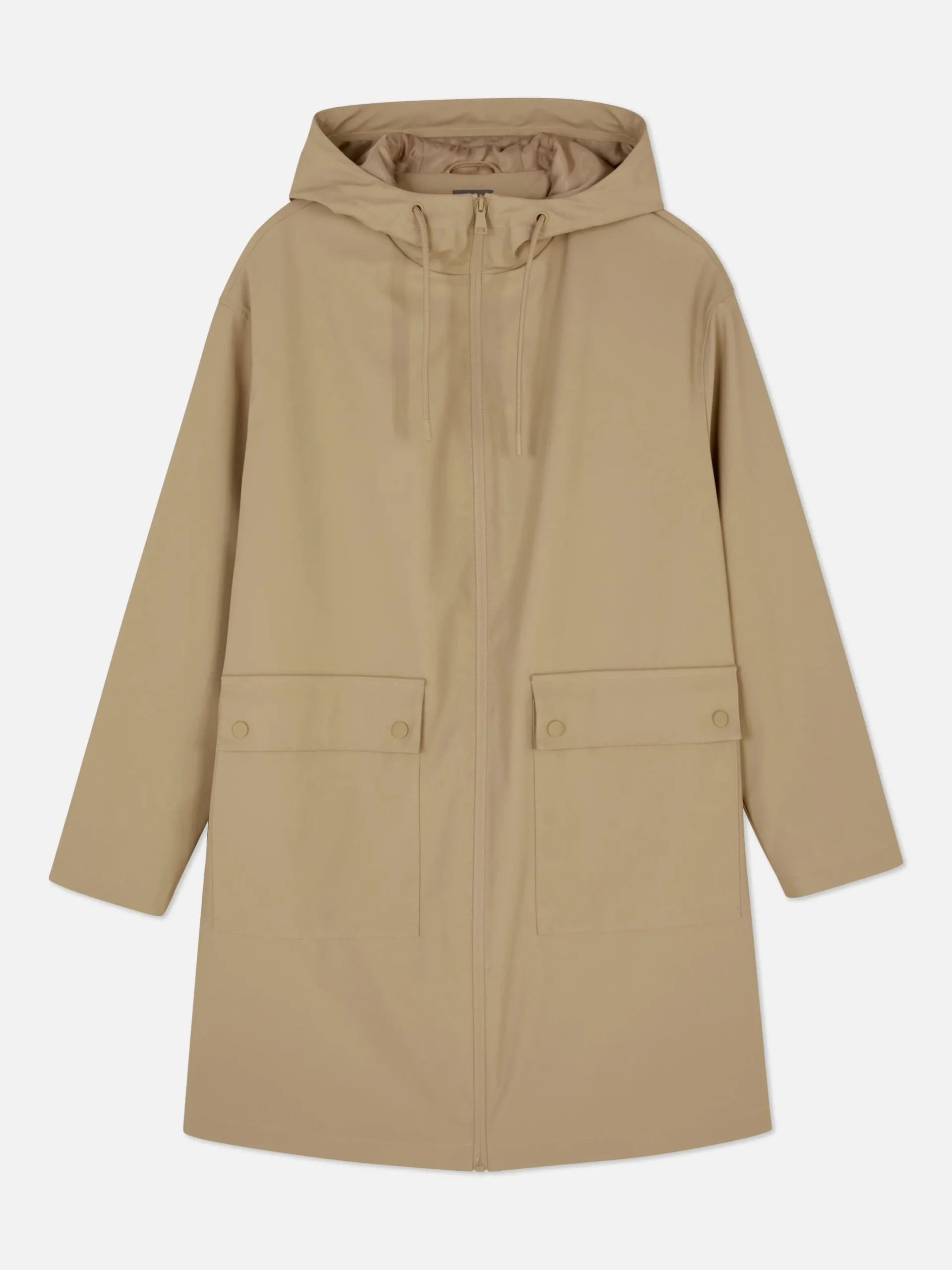 Mujer Primark Abrigos Y Chaquetas|Chubasquero Con Revestimiento De Goma Y Capucha