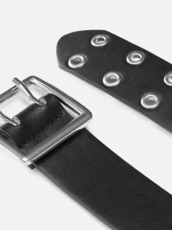 Mujer Primark Cinturones|Cinturón Con Dos Ojales