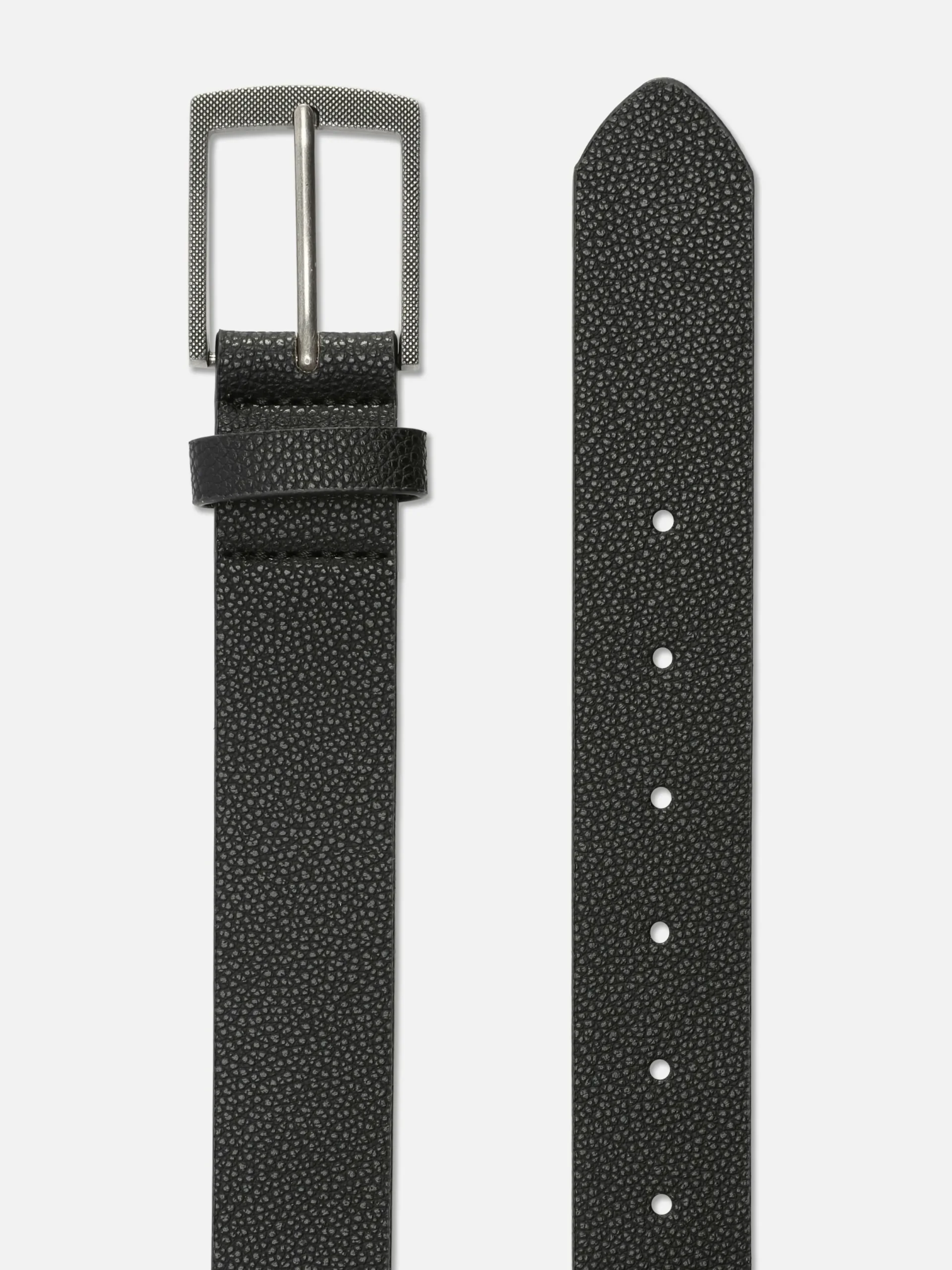 Hombre Primark Cinturones|Cinturón De Piel Sintética Granulada