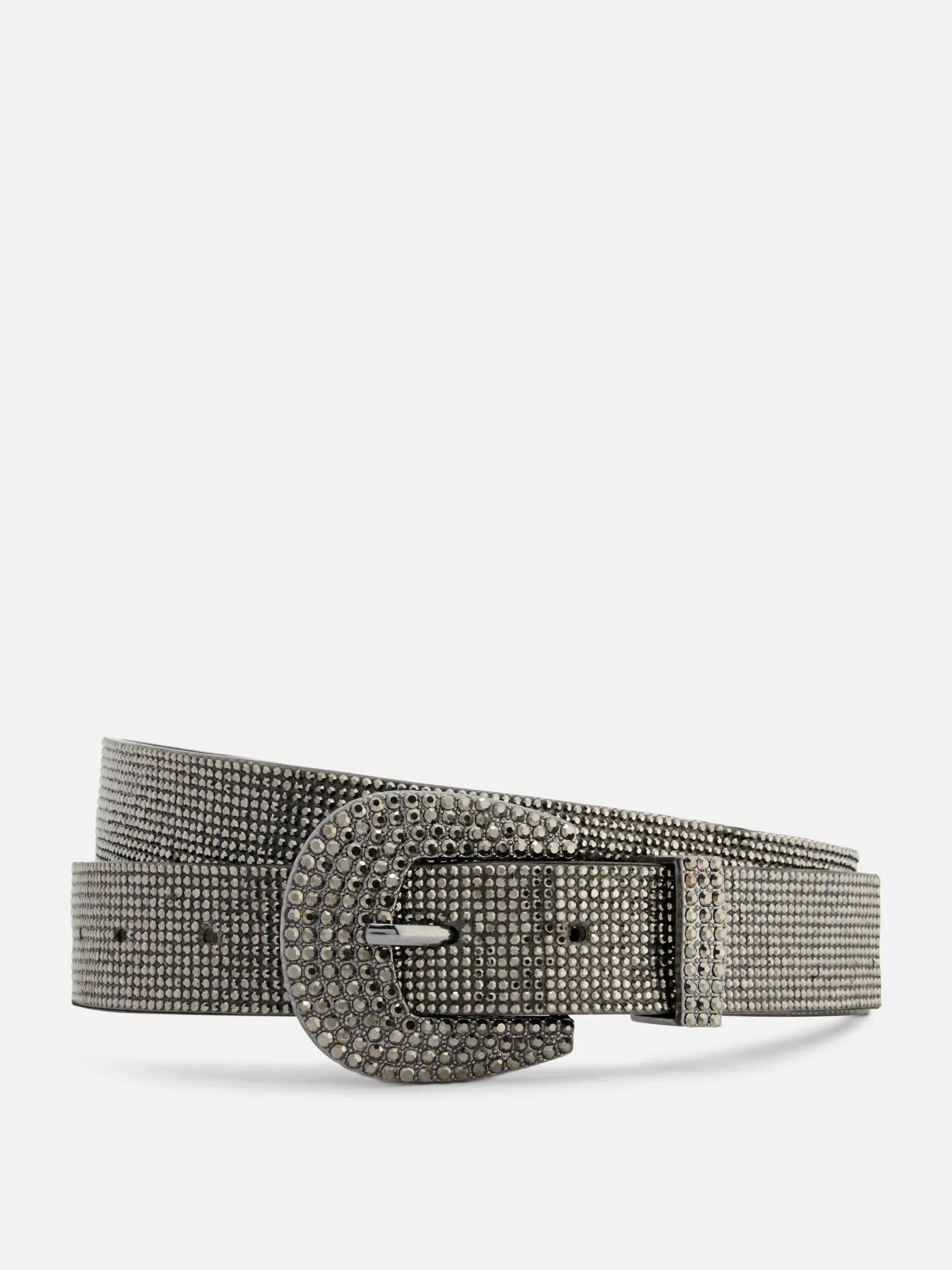 Mujer Primark Cinturones|Cinturón De Strass Con Hebilla
