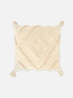 Primark Cojines Y Fundas|Cojín Cuadrado Y Mullido Con Borlas
