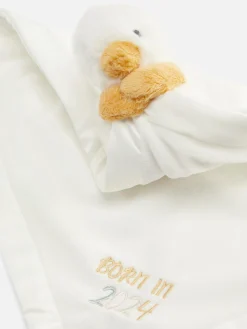 Primark Habitación Bebé|Ropa De Cama Y Mantas|Colcha Bordada Con El Lema «Born In 2024»