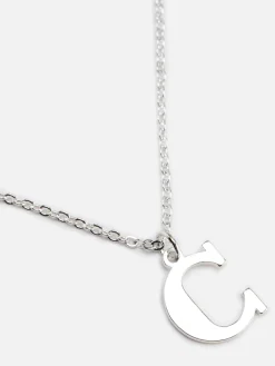 Mujer Primark Bisutería|Collar De Cadena Con Inicial