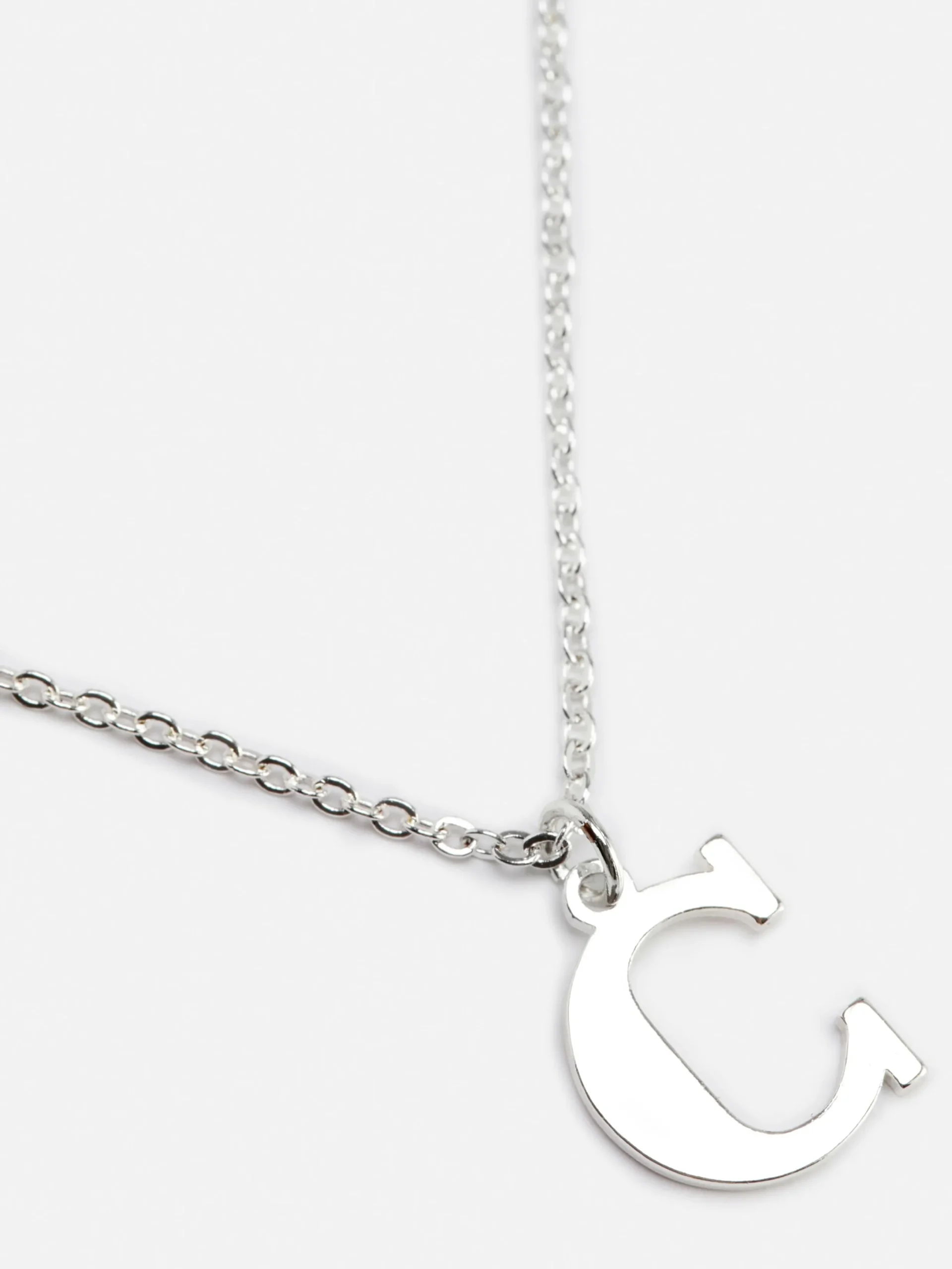 Mujer Primark Bisutería|Collar De Cadena Con Inicial