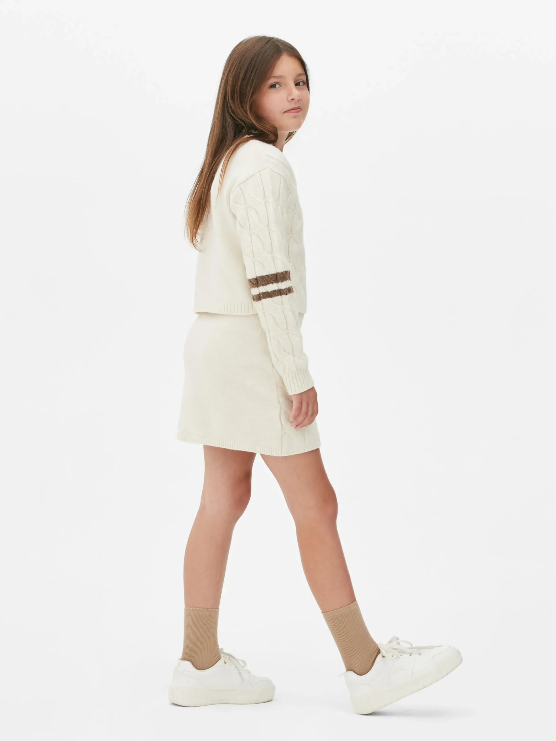 Niños Primark Conjuntos Y Sets|Conjunto De Falda Y Jersey De Punto De Ochos