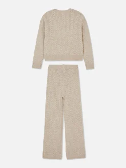 Niños Primark Jerseys Y Cárdigans|Conjuntos Y Sets|Conjunto De Leggings Y Jersey De Punto De Ochos