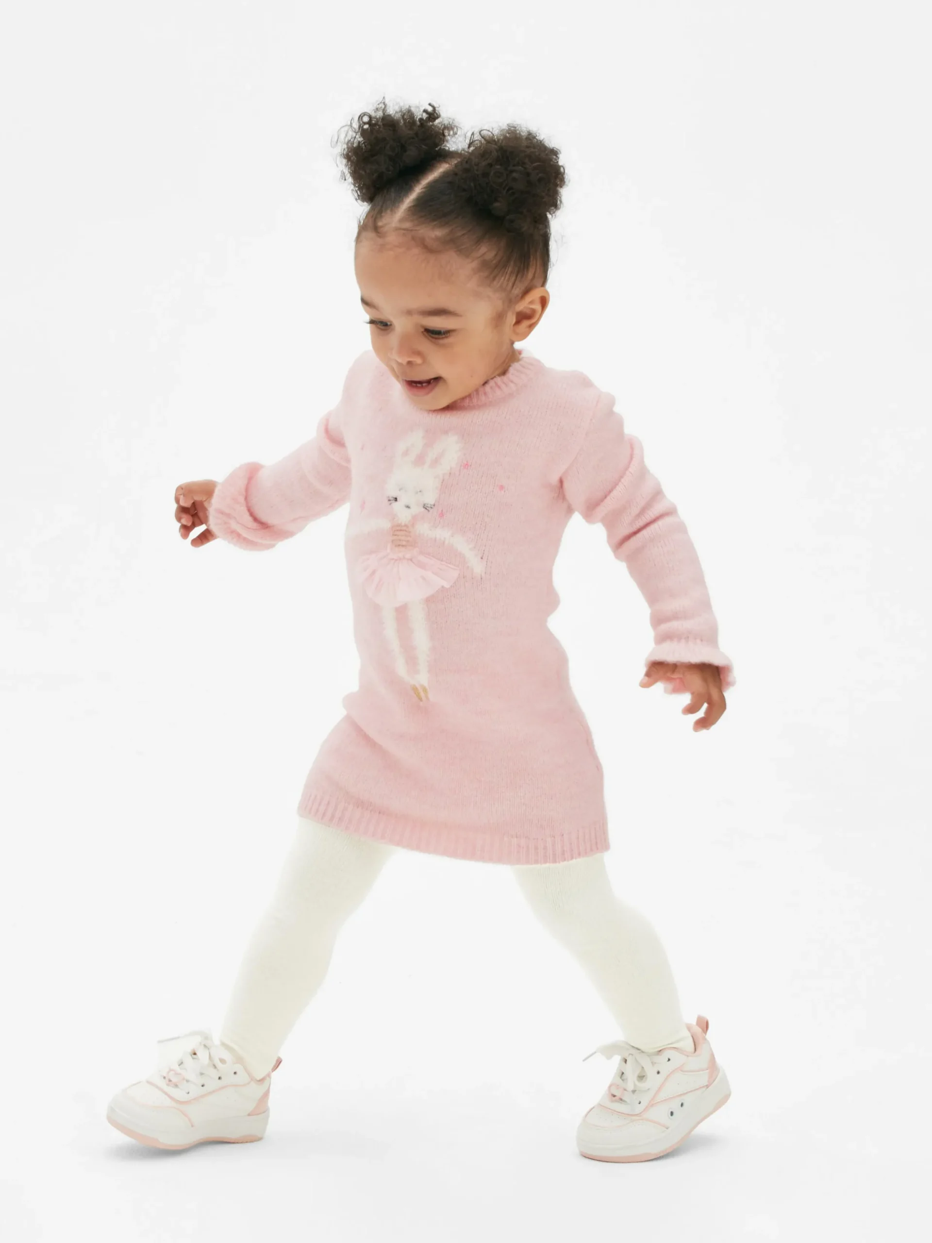 Primark Vestidos Y Faldas|Conjunto De Pichi Y Medias De Punto De Conejito