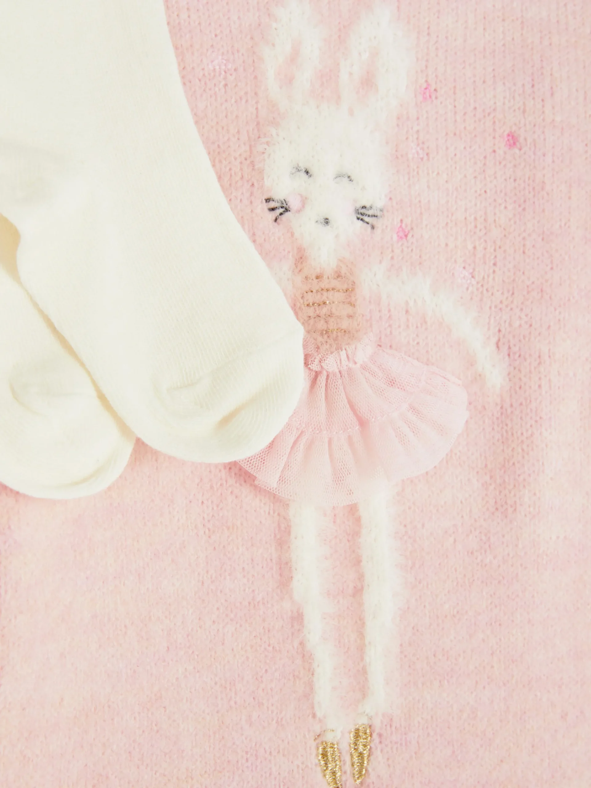 Primark Vestidos Y Faldas|Conjunto De Pichi Y Medias De Punto De Conejito