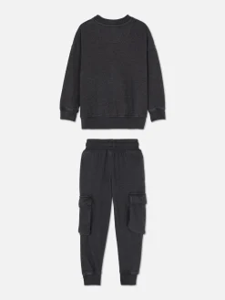 Niños Primark Conjuntos Y Sets|Conjunto De Sudadera Y Joggers Cargo A Juego